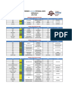 Definitiva Jornada 8 Torneo Estadal 2023