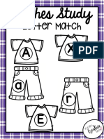 7 - Clothing Letter Match
