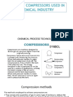 Tipo de compresores utilizados en la industria Quimica