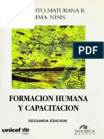 Maturana Humberto - Formacion Humana Y Capacitacion - PDF 1 Unlocked