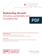Mazzucato Perez 2022 Redirecting Growth-Inclusive Sustainable and Innovation-Led