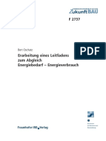 Erarbeitung Eine Leitfadens Zum Abgleich Energiebedarf Und Energieverbrauch