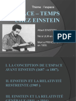 Espace Temps Einstein