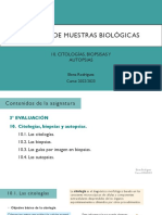Citologías, Biopsias y Autopsias - Punto 10.1