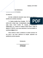 Carta Sandra 110101