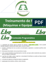 TREINAMENTO NR 12 - Maquinas e Equipamentos