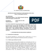 0323 - 2014, 19 Feb, Derecho Al Debido Proceso