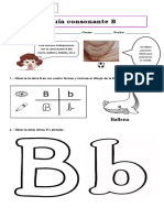 Guía Consonante B