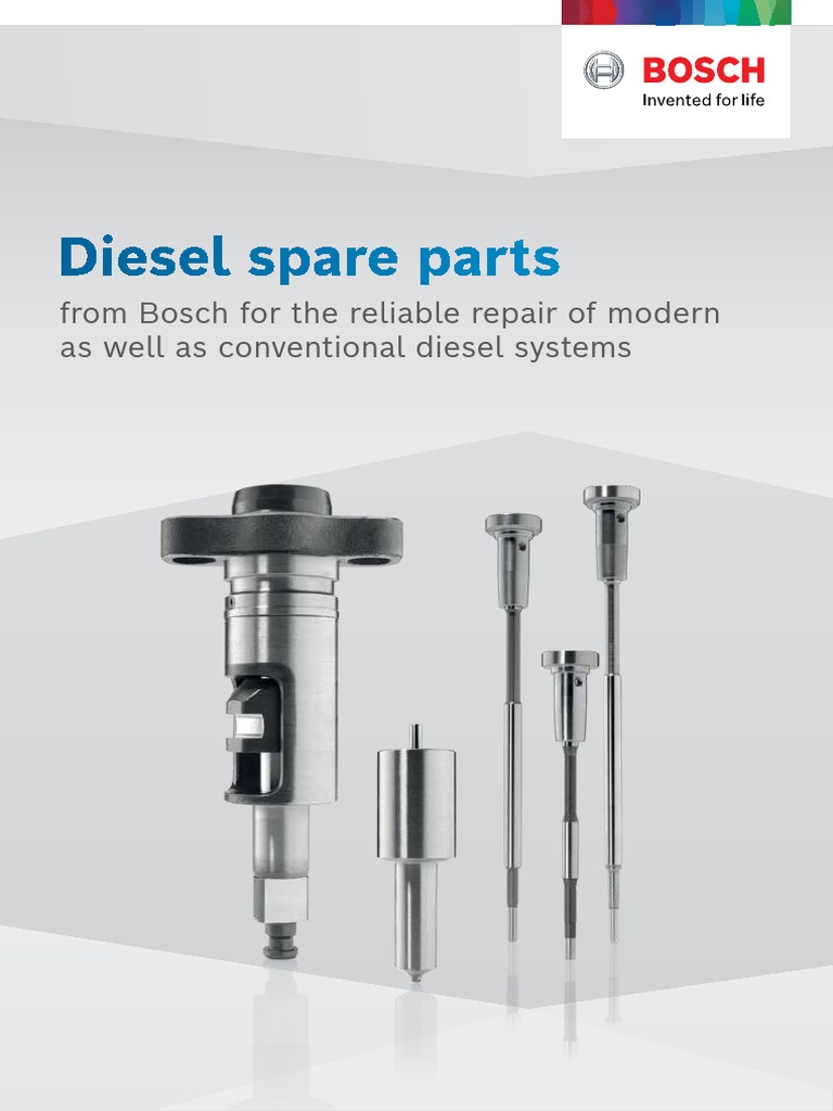 Benefits of Bosch diesel injector nozzles - Diesel Engine Spare Parts