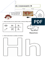 Guía Consonante H
