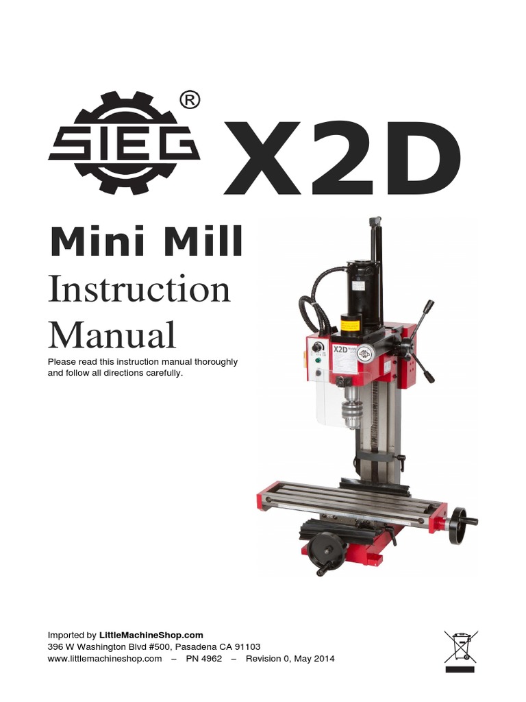 4962 sieg x2d mill users guide pdf drill secondary sector of the