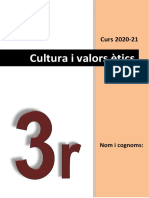 Cultura I Valors Ã Tics 3r 2020-21