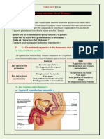 La Reproduction Humaine Cours SVT 2AC