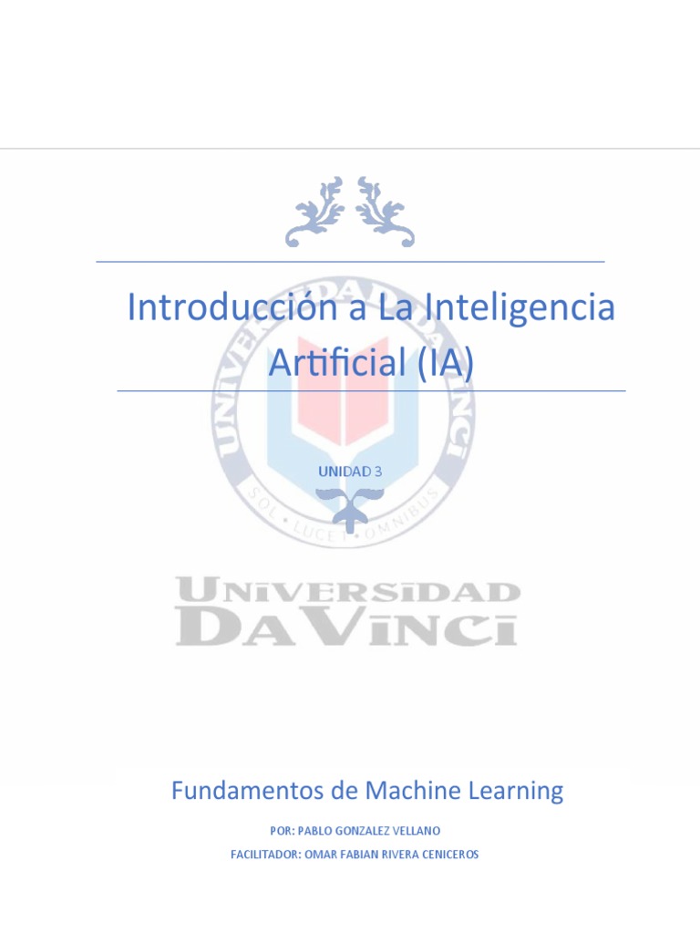 Fundamentos de Machine Learning | PDF | Aprendizaje automático ...