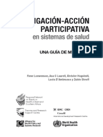 Investigacion Accion Participativa Una G