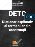 Dicționar Explicativ Al Termenilor Din Construcții