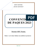 Convention de Paques 2023