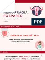 Hemorragia: Posparto