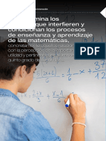 Actitudes y Prejuicios Sobre La Matematica