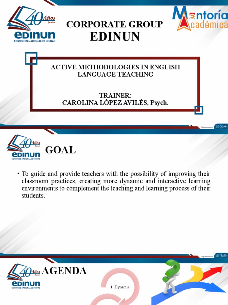 Active Methodologies in English Teaching | PDF | Learning | Methodology