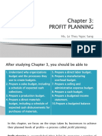 Chap04 - Profit Planning