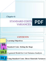 CHAPTER 006- STANDARD COSTS  VARIANCES