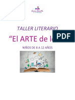 Taller El Arte de Leer 8 A 12 Años