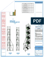 Mod.025 Torre 2.00 M X 2.00 M H 8.41 + 1.00 M Baranda (Todo Plataformado)