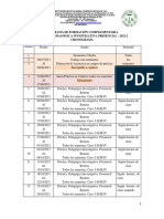 Cronograma Ppi 2020-2 Presencial Remota 2021-2