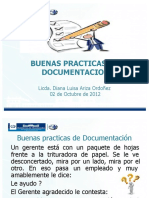 Buenas Prácticas de Documentación MSPAS - 2