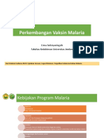 Perkembangan Vaksin Malaria - Erma