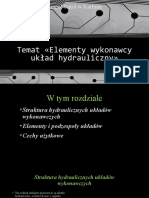 Tem2at Elementy Wykonawcy Układ Hydrauliczny