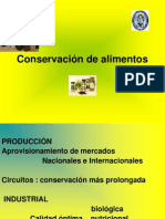 Conservación de Alimentos