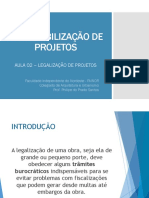 Aula 02 Legalizac3a7c3a3o de Projetos