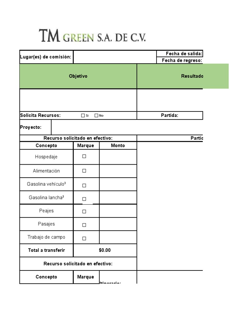 Solicitud de Viaticos | PDF | Tarjeta de débito | Industrias de servicio