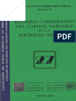 27 Regimen Corporativo Del Capital Variable