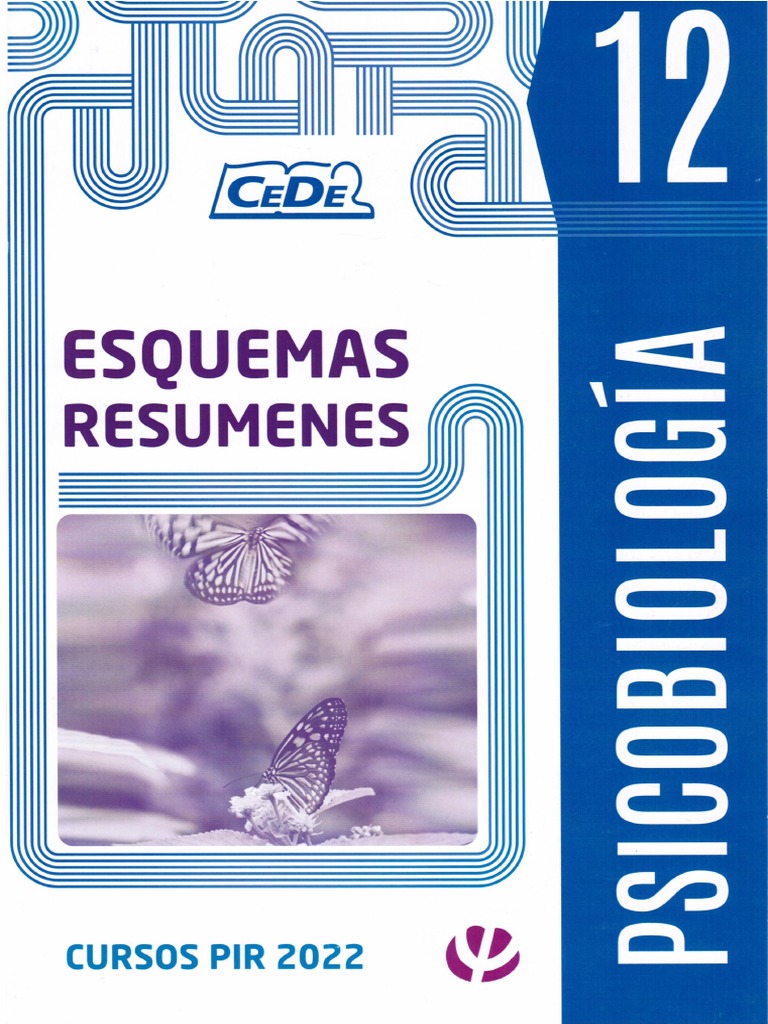 Esquemas PSICOBIOLOGÍA PDF