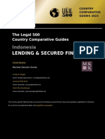Indonesia Lending and Secured Finance - Legal 500 - 2023