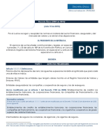 Decreto 2555 de 2010 (Normas en Materia Del Sector Financiero, Asegurador y Del Mercado de Valores de Colombia)