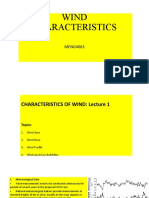 Wind Characteristics L1
