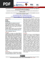 Diagnóstico de Processos Produtivos de Uma Estação de Tratamento de Água No Norte Do Espírito Santo