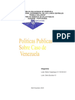 Políticas Públicas Sobre Venezuela