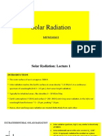 Solar Radiation - L1