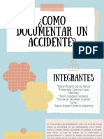 Como Documentar Un Accidente