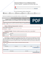 Roteiro para Submissao de Relato de Caso