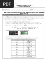 Las6 - Stats - 2nd Sem