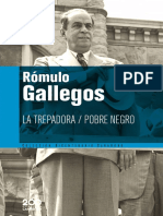 [Colección Bicentenario Carabobo 59] Gallegos, Rómulo - La trepadora - Pobre negro