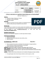 Guía 1 Biología 3P Estrategias de Flexibilizacion Curricular Trabajo Remoto en Casa