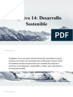 Objetivo 14 - Desarrollo Sostenible