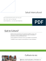 Salud Intercultural Socioantropología